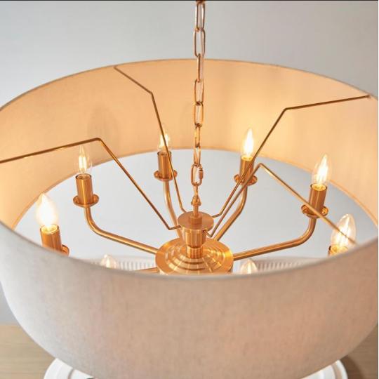 arany elegans polgari nagymeretu csillar kerek textil ernyovel luxus klasszikus art deco polgari lakas lampa etkezoasztal fole vilagitas fuggesztek.jpg